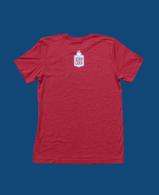 Support Your Local Cidery Red Tee
