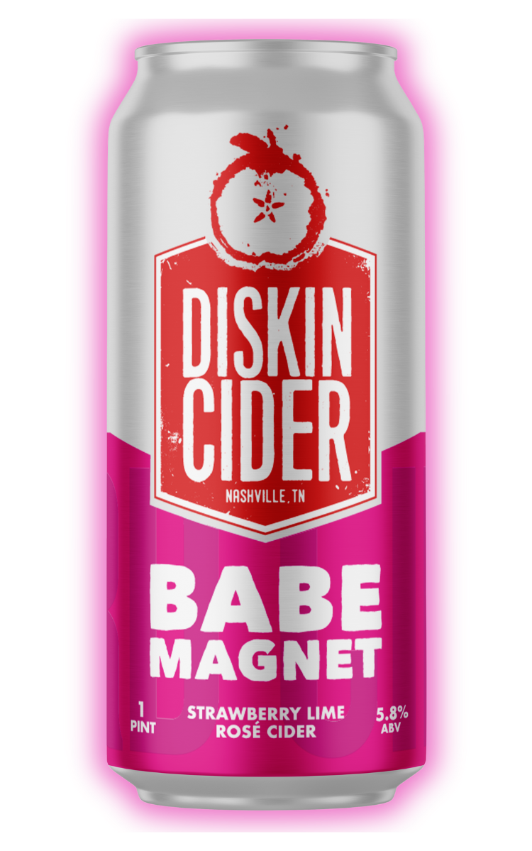 Babe Magnet - Strawberry Lime Rose Cider - 5.8% ABV