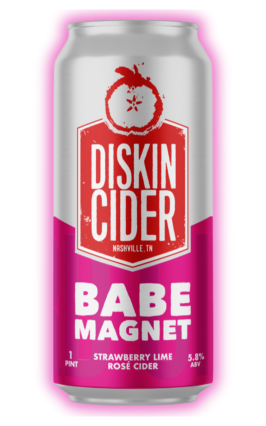 Babe Magnet - Strawberry Lime Rose Cider - 5.8% ABV
