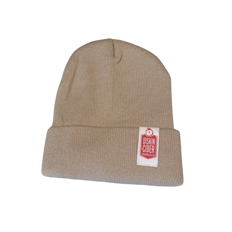 Beanie - Beige colored