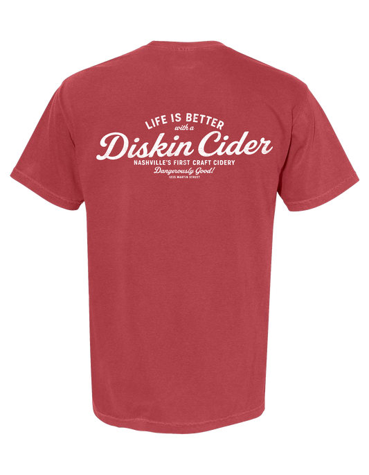 Life is Better Pocket Tee