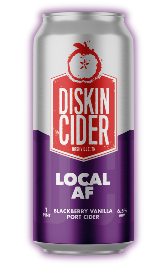 Local AF - Blackberry Vanilla Port Cider - 6.5% ABV