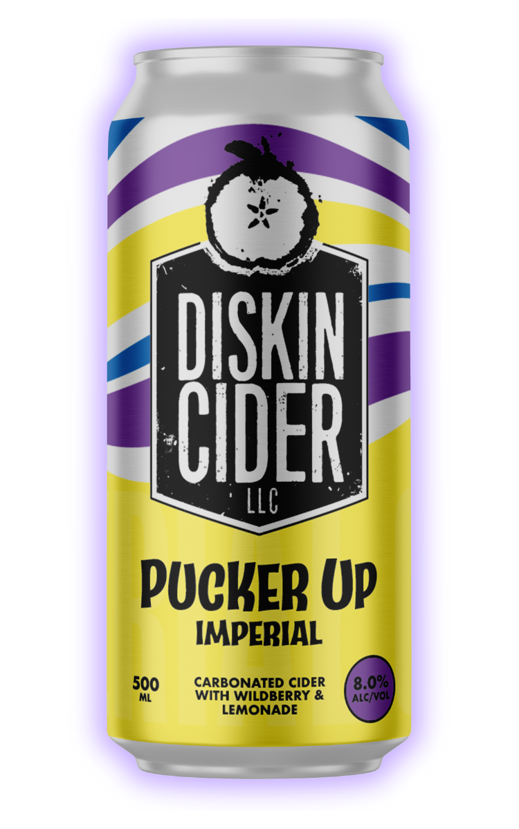 Pucker Up - WIldberry Lemonade Imperial Cider- 8.0% ABV