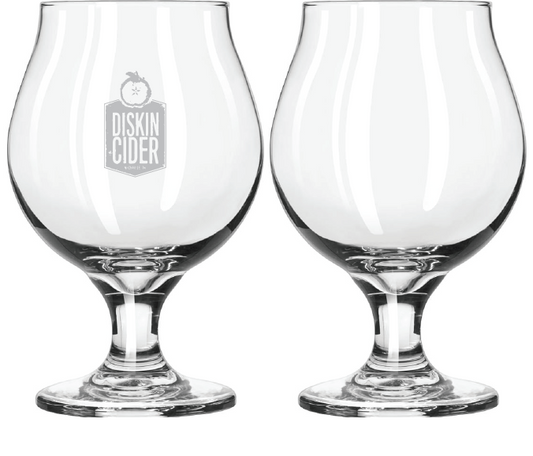 Engraved 16 oz Cider Glass